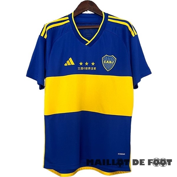 Foot Maillot Pas Cher Thailande Spécial Maillot Boca Juniors 2023 2024 Bleu Jaune