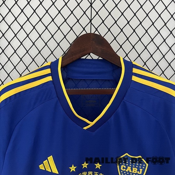 Foot Maillot Pas Cher Thailande Spécial Maillot Boca Juniors 2023 2024 Bleu Jaune