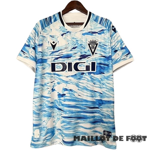 Foot Maillot Pas Cher Thailande Spécial Maillot Cádiz 2023 2024 Bleu