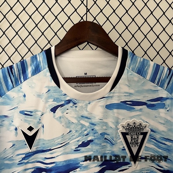 Foot Maillot Pas Cher Thailande Spécial Maillot Cádiz 2023 2024 Bleu