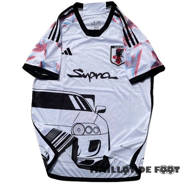 Foot Maillot Pas Cher Thailande Spécial Maillot Japon 2024 Blanc II Noir