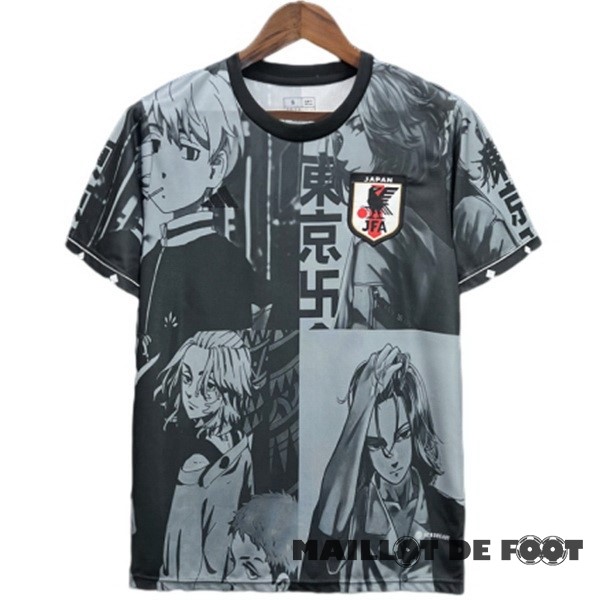Foot Maillot Pas Cher Thailande Spécial Maillot Japon 2024 Noir Gris