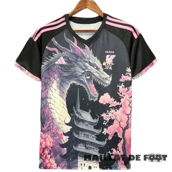 Foot Maillot Pas Cher Thailande Spécial Maillot Japon 2024 Noir Rose