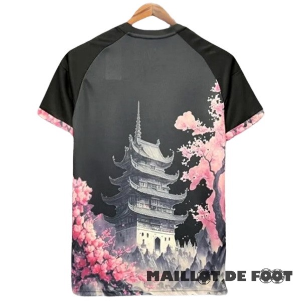 Foot Maillot Pas Cher Thailande Spécial Maillot Japon 2024 Noir Rose