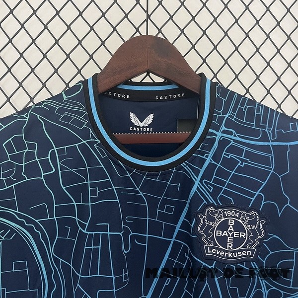 Foot Maillot Pas Cher Thailande Spécial Maillot Leverkusen 2023 2024 Noir