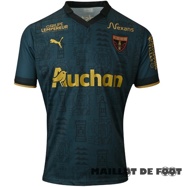 Foot Maillot Pas Cher Thailande Spécial Maillot RC Lens 2023 2024 Vert
