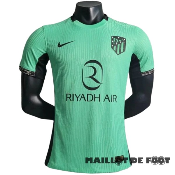 Foot Maillot Pas Cher Thailande Third Joueurs Maillot Atlético Madrid 2023 2024 Vert