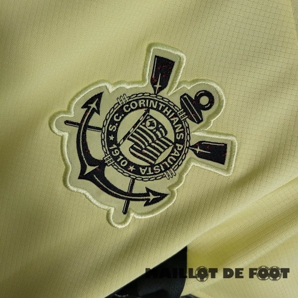 Foot Maillot Pas Cher Third Conjunto De Enfant Corinthians Paulista 2023 2024 Jaune