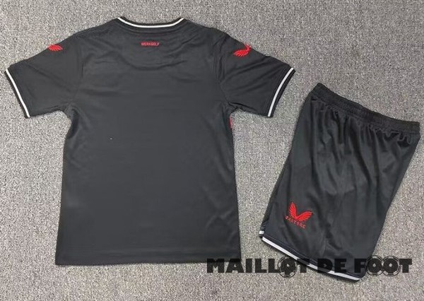 Foot Maillot Pas Cher Third Conjunto De Enfant Leverkusen 2023 2024 Noir