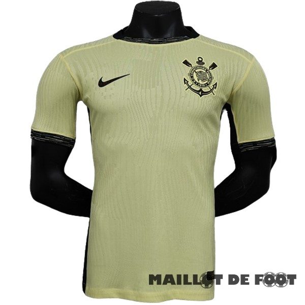 Foot Maillot Pas Cher Third Joueurs Maillot Corinthians Paulista 2023 2024 Jaune