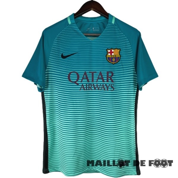 Foot Maillot Pas Cher Third Maillot Barcelona Retro 2016 2017 Vert