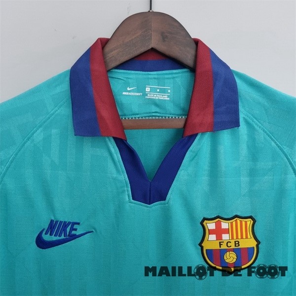 Foot Maillot Pas Cher Third Maillot Barcelona Retro 2019 2020 Vert