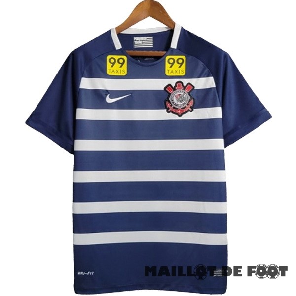 Foot Maillot Pas Cher Third Maillot Corinthians Paulista Retro 2014 2015 Bleu