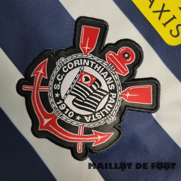 Foot Maillot Pas Cher Third Maillot Corinthians Paulista Retro 2014 2015 Bleu