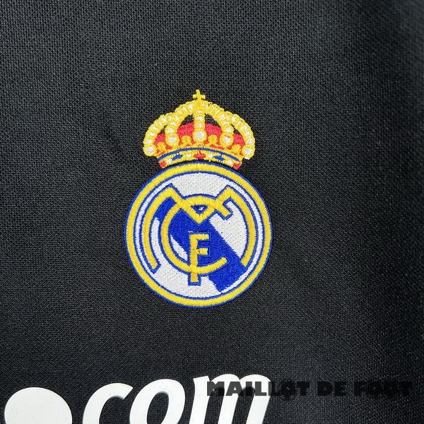 Foot Maillot Pas Cher Third Maillot Real Madrid Retro 2008 2009 Noir