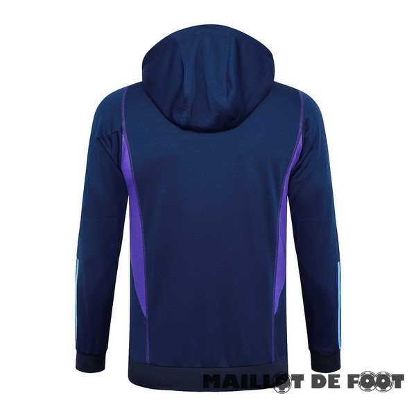 Foot Maillot Pas Cher Veste Con Capucha Argentine 2023 Bleu Marine