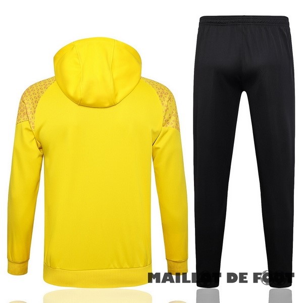 Foot Maillot Pas Cher Veste Con Capucha Borussia Dortmund 2023 2024 Jaune Noir