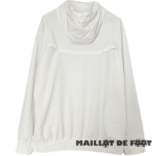 Foot Maillot Pas Cher Coupe Vent France 2024 Blanc