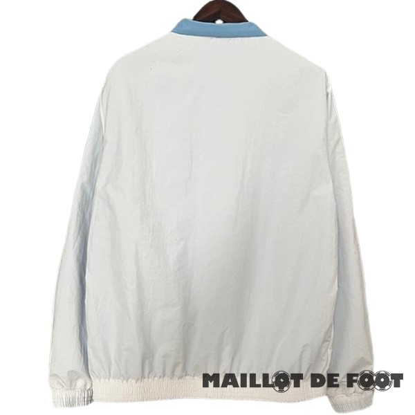 Foot Maillot Pas Cher Coupe Vent Lazio 2024 2025 Bleu Blanc