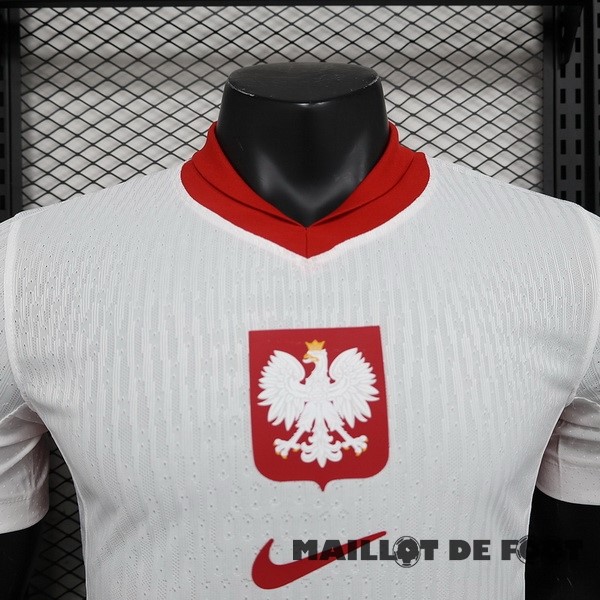 Foot Maillot Pas Cher Domicile Joueurs Maillot Pologne 2024