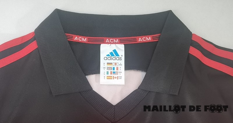 Foot Maillot Pas Cher Domicile Maillot AC Milan Retro 2000 2002