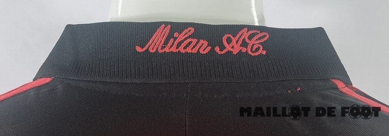 Foot Maillot Pas Cher Domicile Maillot AC Milan Retro 2000 2002
