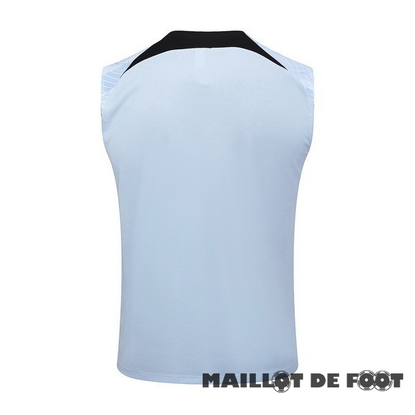 Foot Maillot Pas Cher Entrainement Sans Manches Inter Milán 2023 2024 I Bleu