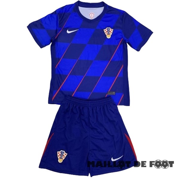 Foot Maillot Pas Cher Exterieur Conjunto De Enfant Croatie 2024