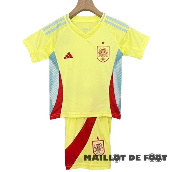 Foot Maillot Pas Cher Exterieur Conjunto De Enfant Espagne 2024