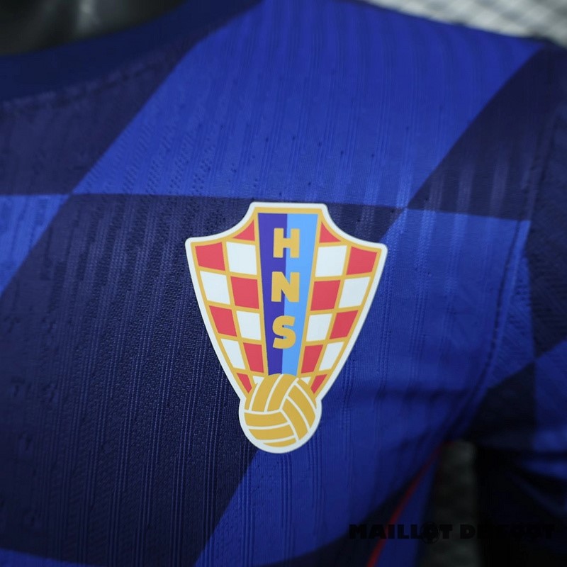 Foot Maillot Pas Cher Exterieur Joueurs Maillot Croatie 2024