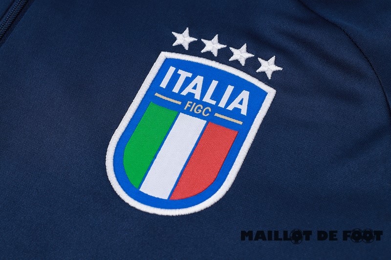 Foot Maillot Pas Cher Sudadera Entrainement Italie 2024 Bleu Marine