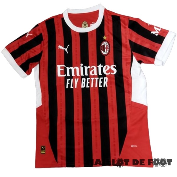 Foot Maillot Pas Cher Thailande Domicile Maillot AC Milan 2024 2025