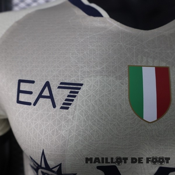 Foot Maillot Pas Cher Thailande Spécial Joueurs Maillot Napoli 2023 2024 Jaune