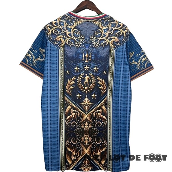 Foot Maillot Pas Cher Thailande Spécial Maillot Italie 2024 Jaune Bleu