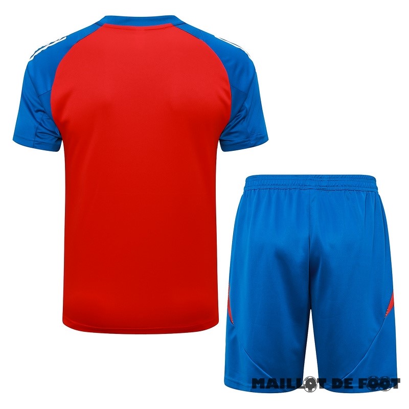 Foot Maillot Pas Cher Entrainement Ensemble Complet Espagne 2024 Bleu
