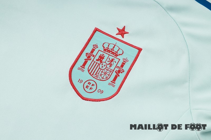 Foot Maillot Pas Cher Entrainement Espagne 2024 Bleu