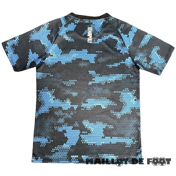 Foot Maillot Pas Cher Entrainement Napoli 2024 2025 Noir Bleu