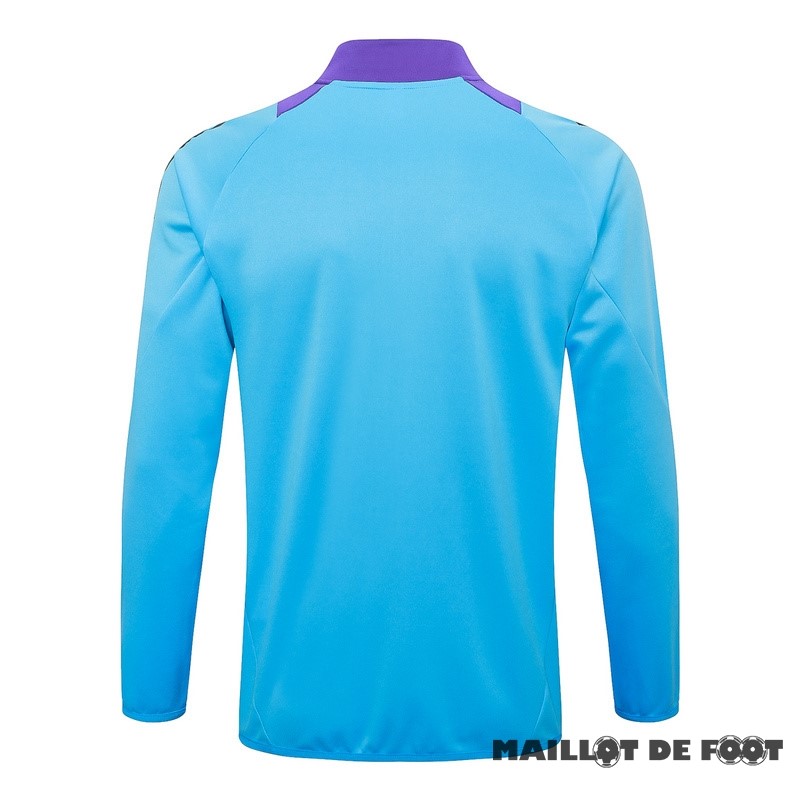 Foot Maillot Pas Cher Ropa Deportiva Con Cremallera Larga Argentine 2024 Bleu Purpura