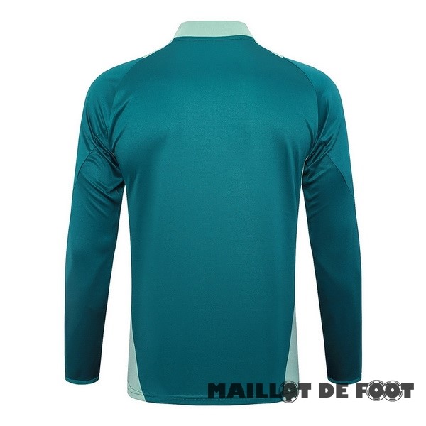Foot Maillot Pas Cher Ropa Deportiva Con Cremallera Larga Italie 2024 Vert