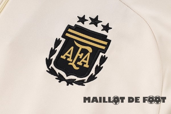 Foot Maillot Pas Cher Sudadera Entrainement Argentine 2024 Jaune Bleu