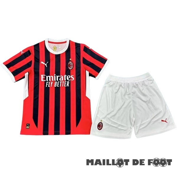 Foot Maillot Pas Cher Thailande Domicile Conjunto De Homme AC Milan 2024 2025