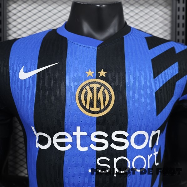 Foot Maillot Pas Cher Thailande Domicile Joueurs Maillot Inter Milán 2024 2025