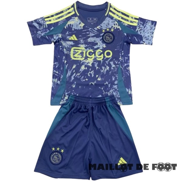 Foot Maillot Pas Cher Thailande Exterieur Conjunto De Enfant Ajax 2024 2025
