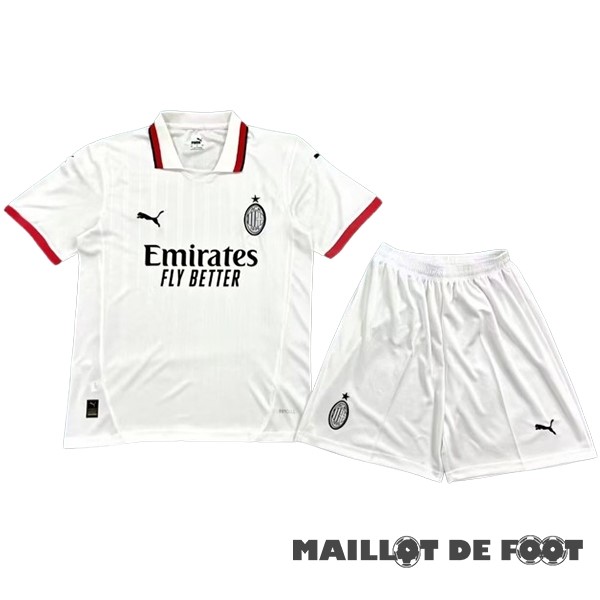 Foot Maillot Pas Cher Thailande Exterieur Conjunto De Homme AC Milan 2024 2025