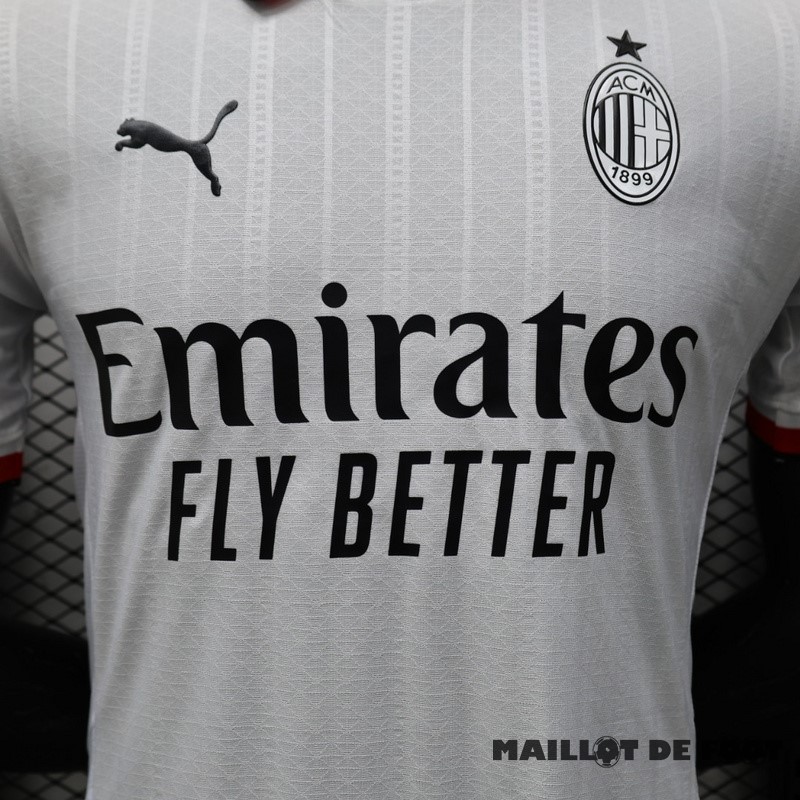 Foot Maillot Pas Cher Thailande Exterieur Joueurs Maillot AC Milan 2024 2025