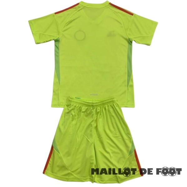 Foot Maillot Pas Cher Thailande Gardien Conjunto De Enfant Celtic 2024 2025 Jaune