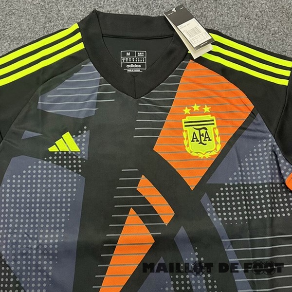 Foot Maillot Pas Cher Thailande Gardien Maillot Argentine 2024 Noir