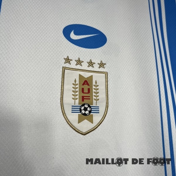 Foot Maillot Pas Cher Thailande Pré match Maillot Uruguay 2024 Blanc