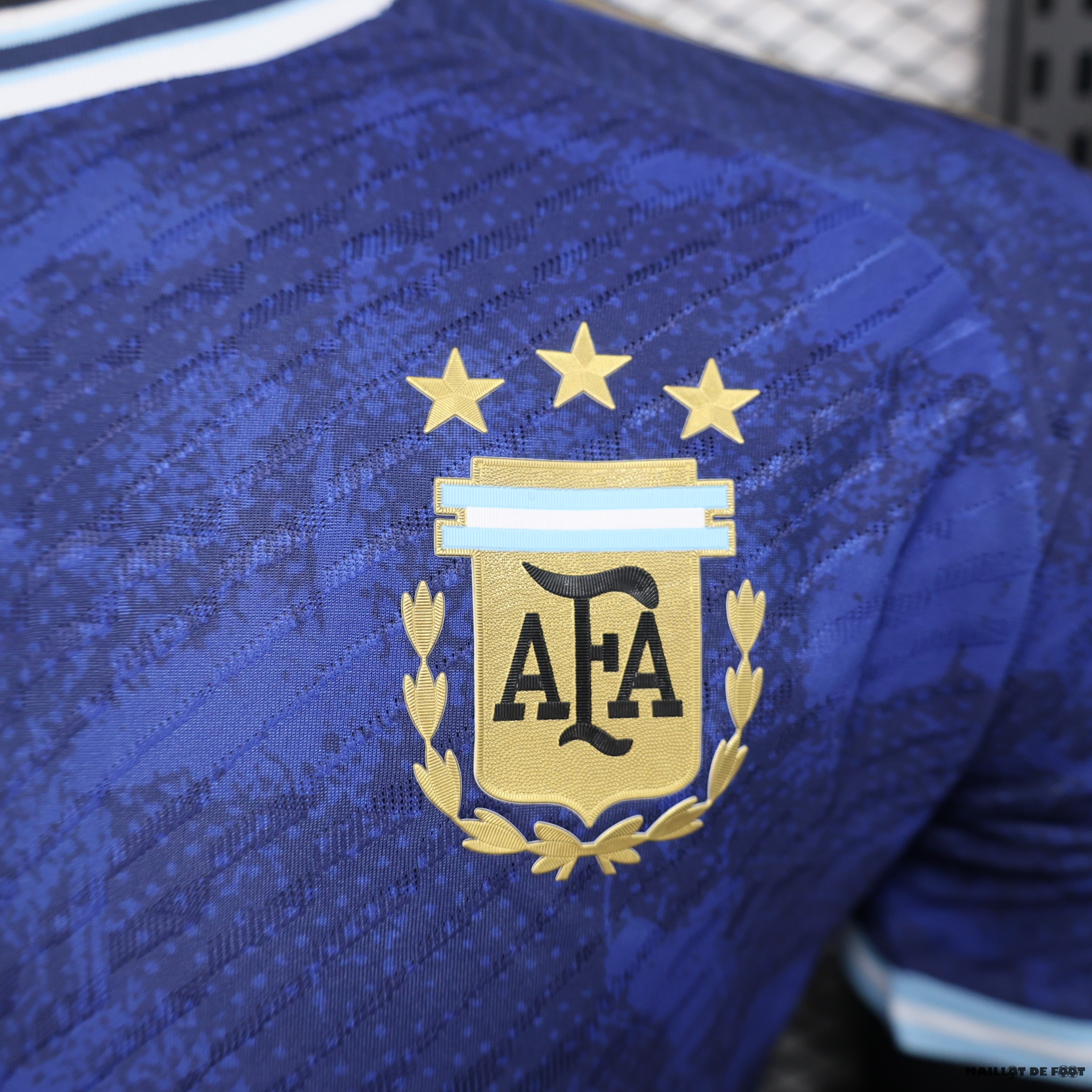 Foot Maillot Pas Cher Thailande Spécial Joueurs Maillot Argentine 2024 Bleu