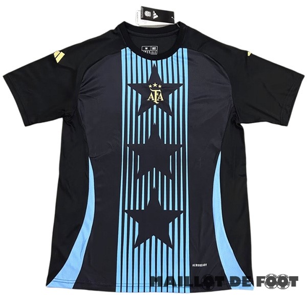 Foot Maillot Pas Cher Thailande Spécial Maillot Argentine 2024 Noir Bleu